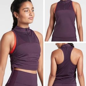 Athleta HIIT It Tank Agate Purple NWT